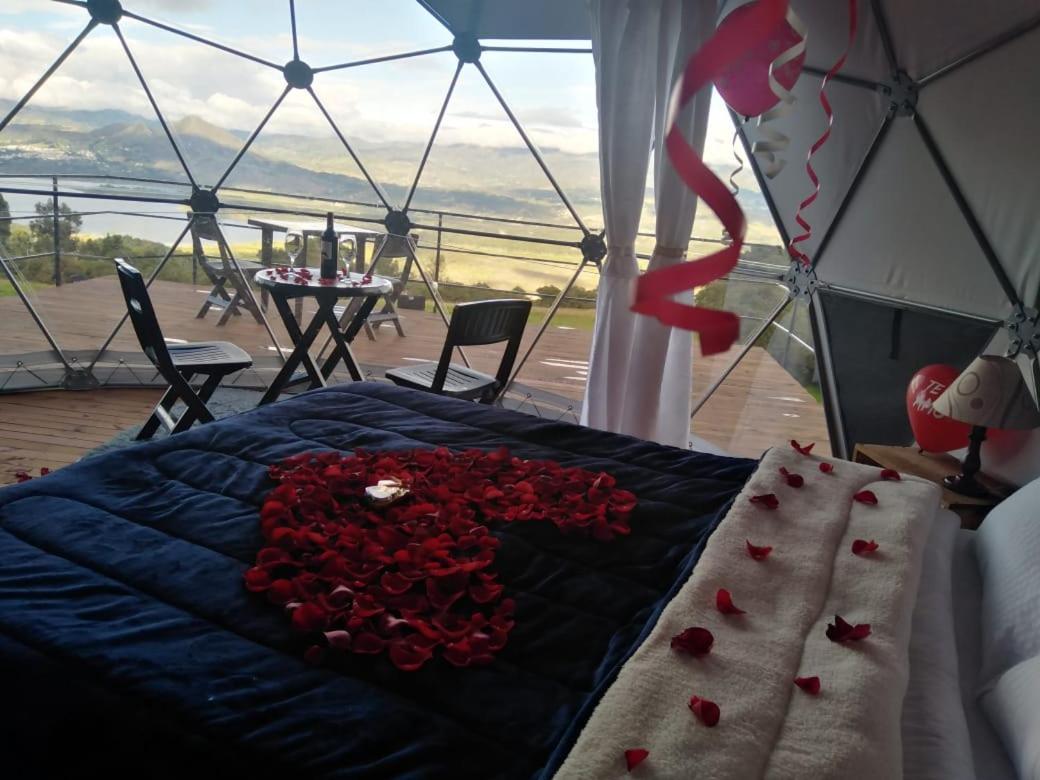 Glamping Hermoso Amanecer Guatavita Exterior photo