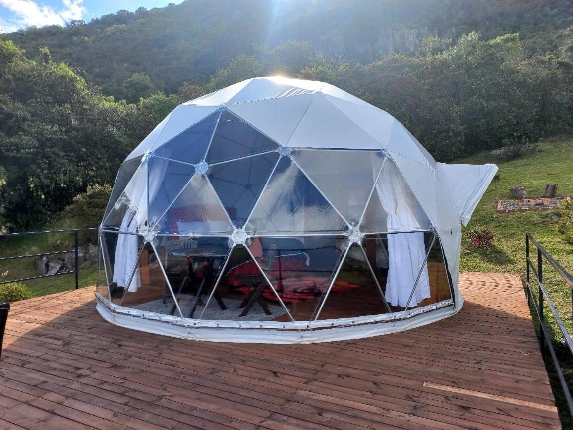 Glamping Hermoso Amanecer Guatavita Exterior photo