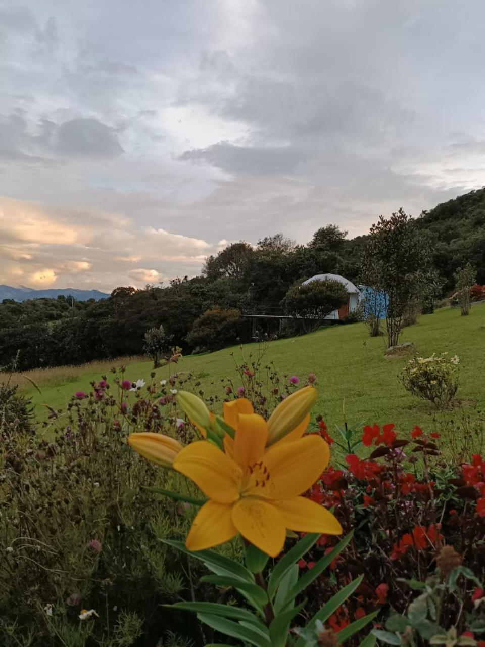 Glamping Hermoso Amanecer Guatavita Exterior photo